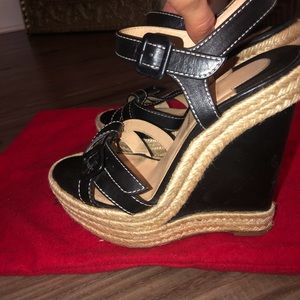 Christian Louboutin Espadrille Wedge